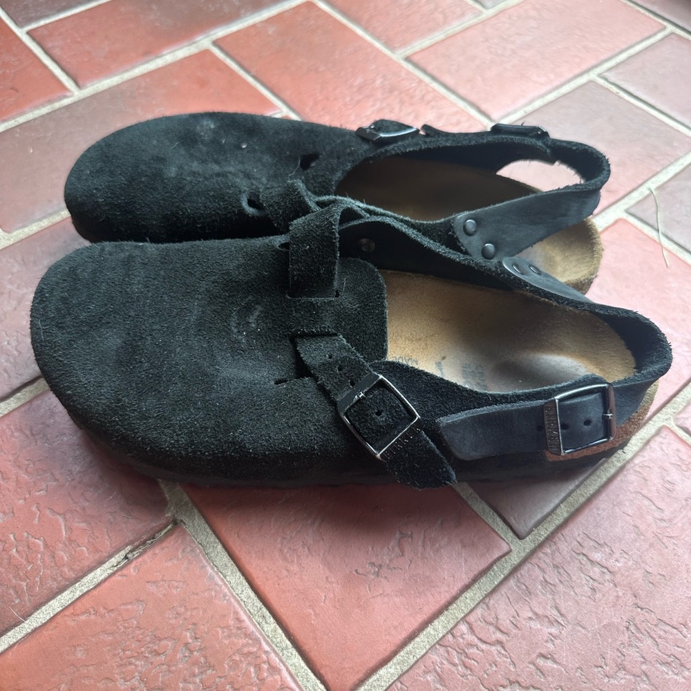 Birkenstock Tokio black suede